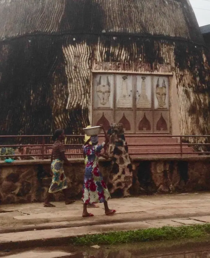 Templo vudú en Porto Novo