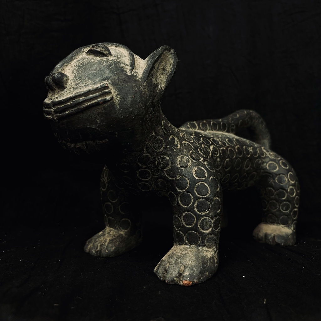 Terracota leopardo Ashanti