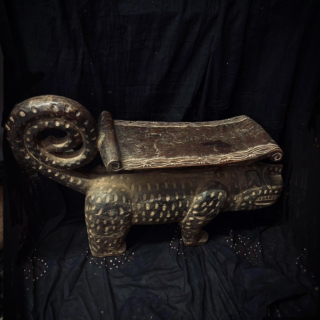 Asiento leopardo 100x35x70cm