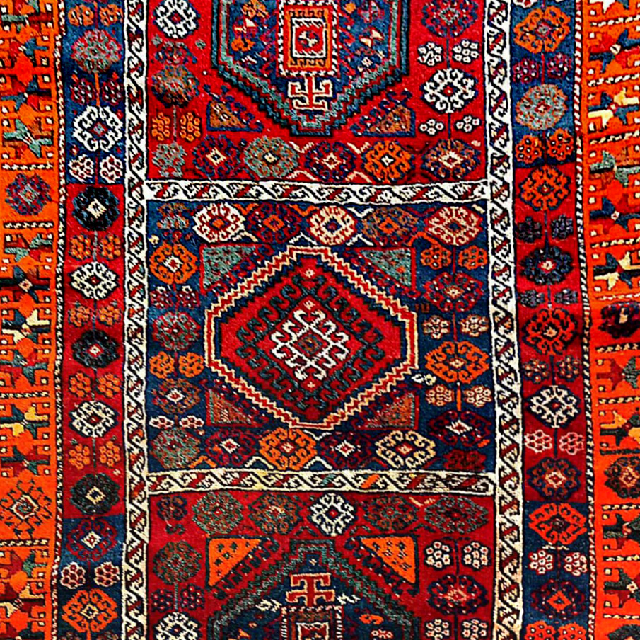 ​Persian rug, 209x122cm .(Bentley col.)​