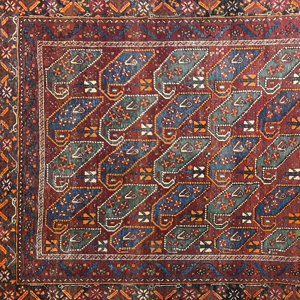 Antique Afsari Persian Rug, 201x149cm. (Bentley col.)