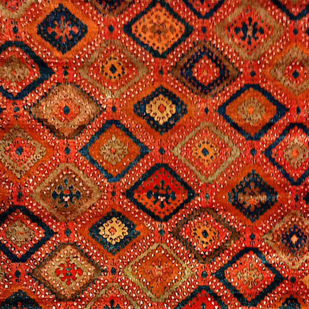 Beluchi Persian rug, 150x135cm. (Bentley col.)