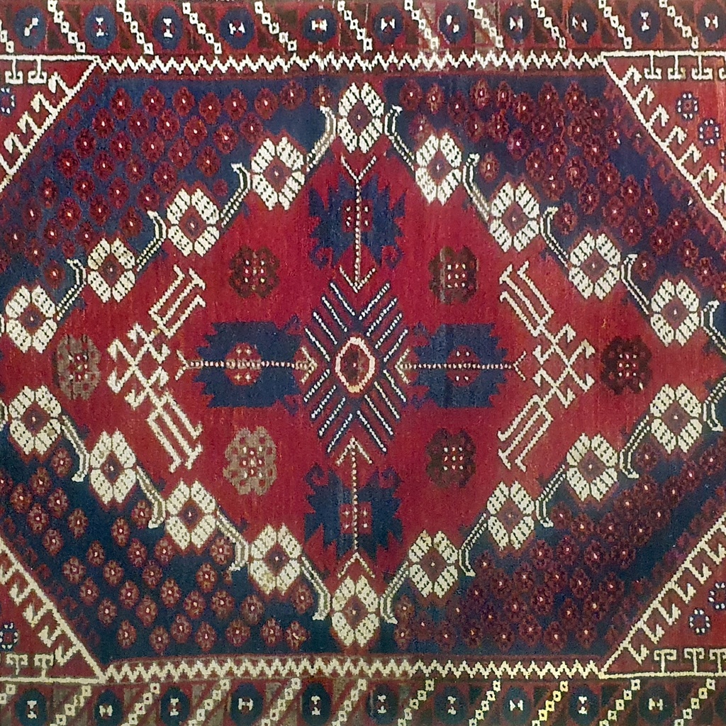 Persian rug, 158x98cm. (Bentley col.)