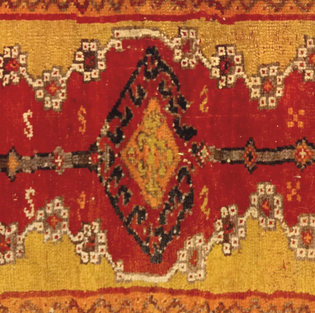 Persian rug, 78x52cm. (Bentley col.)